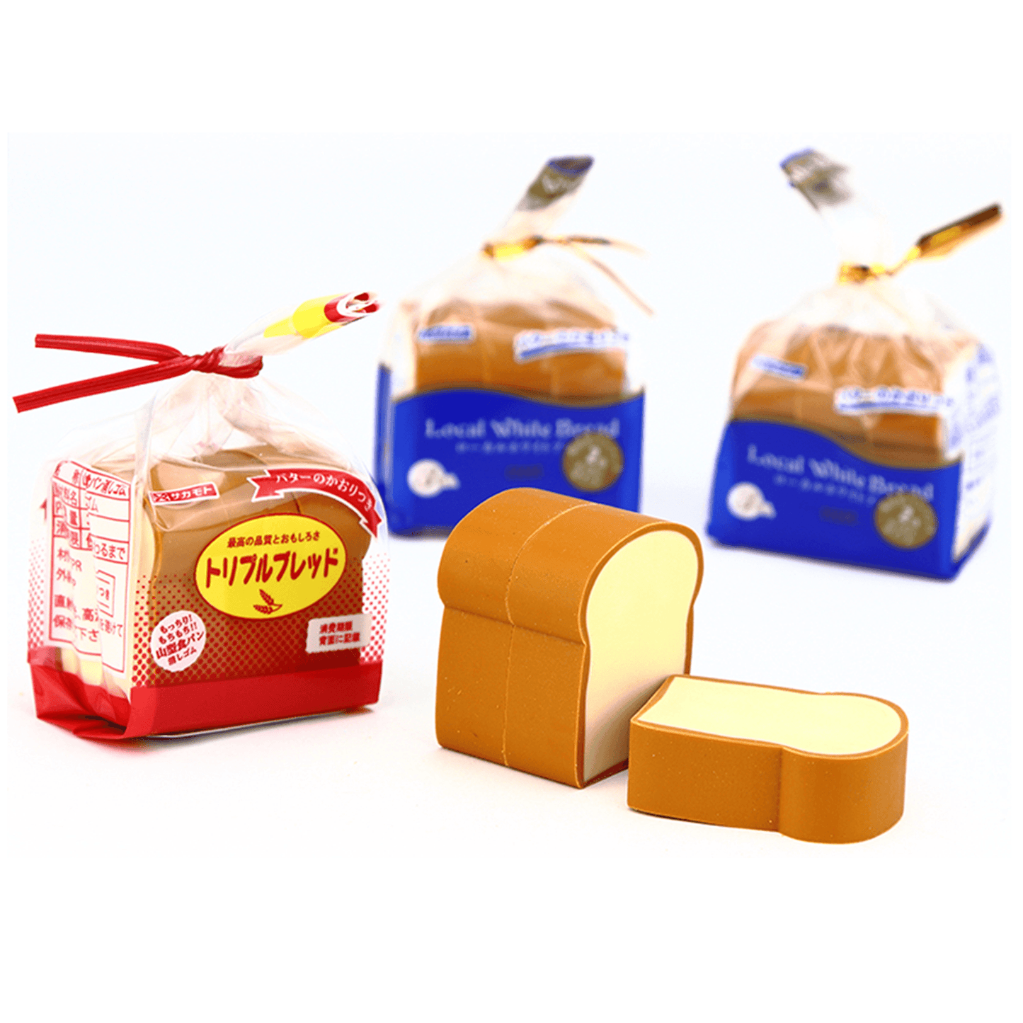 SAKAMOTO Japanese Eraser Toast Bread Eraser Toast Wipe Creative eraser - CHL-STORE 