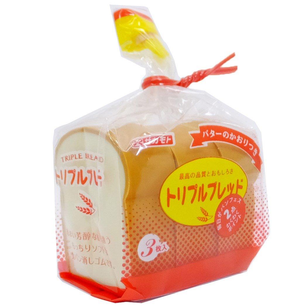 SAKAMOTO Japanese Eraser Toast Bread Eraser Toast Wipe Creative eraser - CHL-STORE 