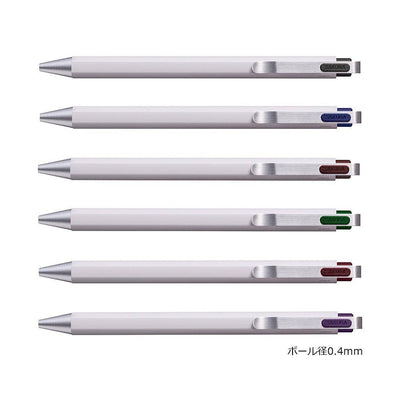 Sakura GBR20 Ballsign ID 0.4mm 0.5mm Gel Pen Ballpoint Pen Vintage Dark Ink Red Dot Design - CHL-STORE 