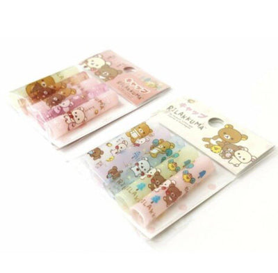 SAN-X FT28501 Rilakkuma Lara Bear Pencil Cover Pen cap Winter Gloves Pink Yellow 5 into the groups - CHL-STORE 