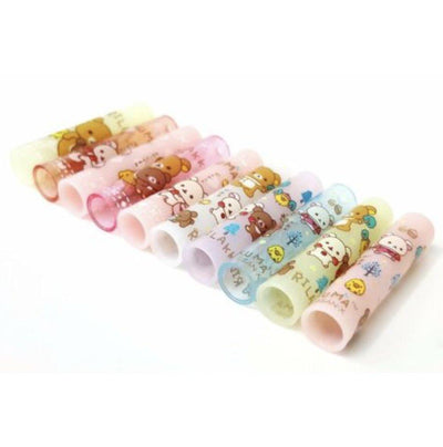 SAN-X FT28501 Rilakkuma Lara Bear Pencil Cover Pen cap Winter Gloves Pink Yellow 5 into the groups - CHL-STORE 