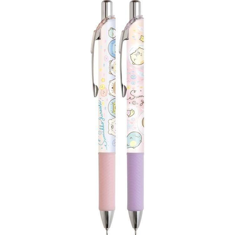 SAN-X x PENTEL PP43501 Sumikko Gurashi ENERGIZE 0.5MM Gel Pen Ball Pen Purple Pink - CHL-STORE 