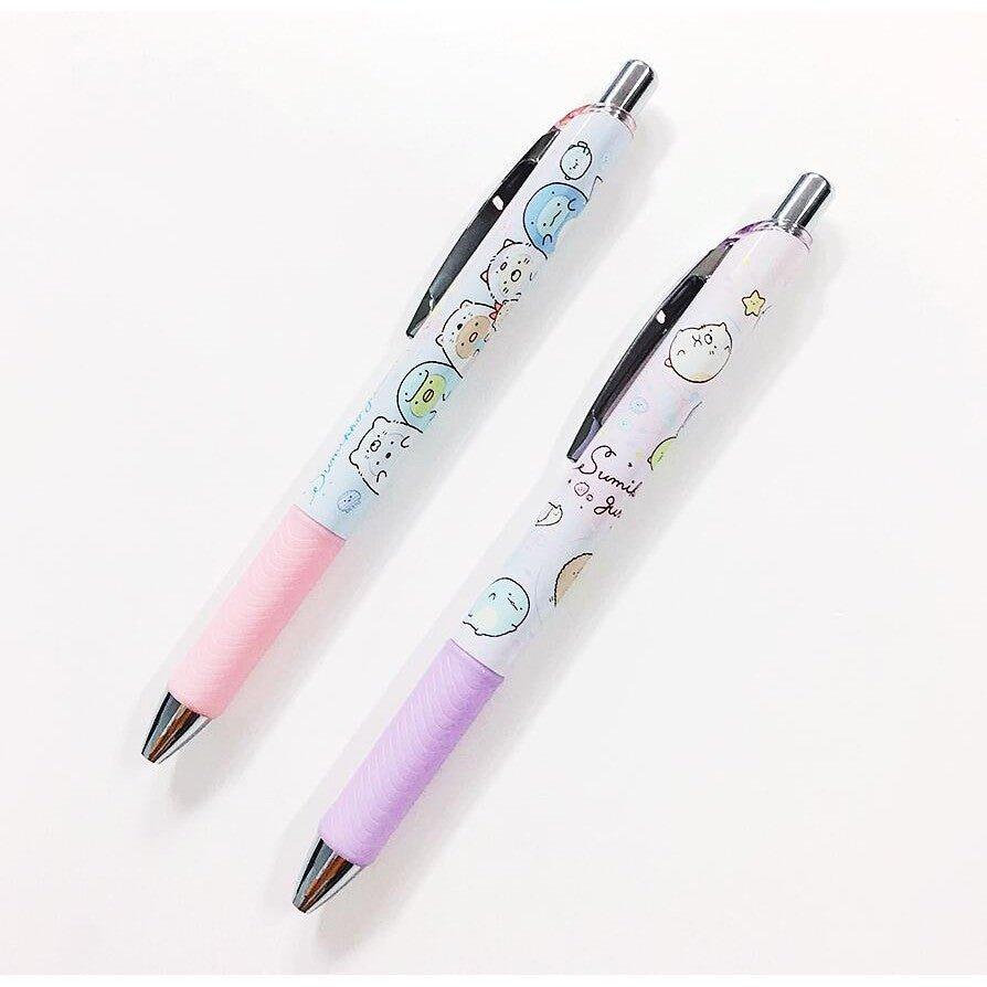 SAN-X x PENTEL PP43501 Sumikko Gurashi ENERGIZE 0.5MM Gel Pen Ball Pen Purple Pink - CHL-STORE 