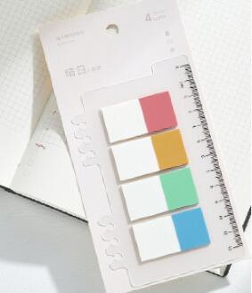 See Eslite Retro Color Index Stickers Notes 200 Sheets Ruler NP-000019 - CHL-STORE 