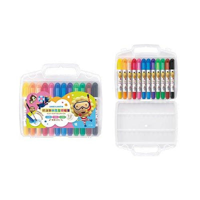 SIMBALION CY-105 Water-based Spinning Crayon 12 Colors - CHL-STORE 