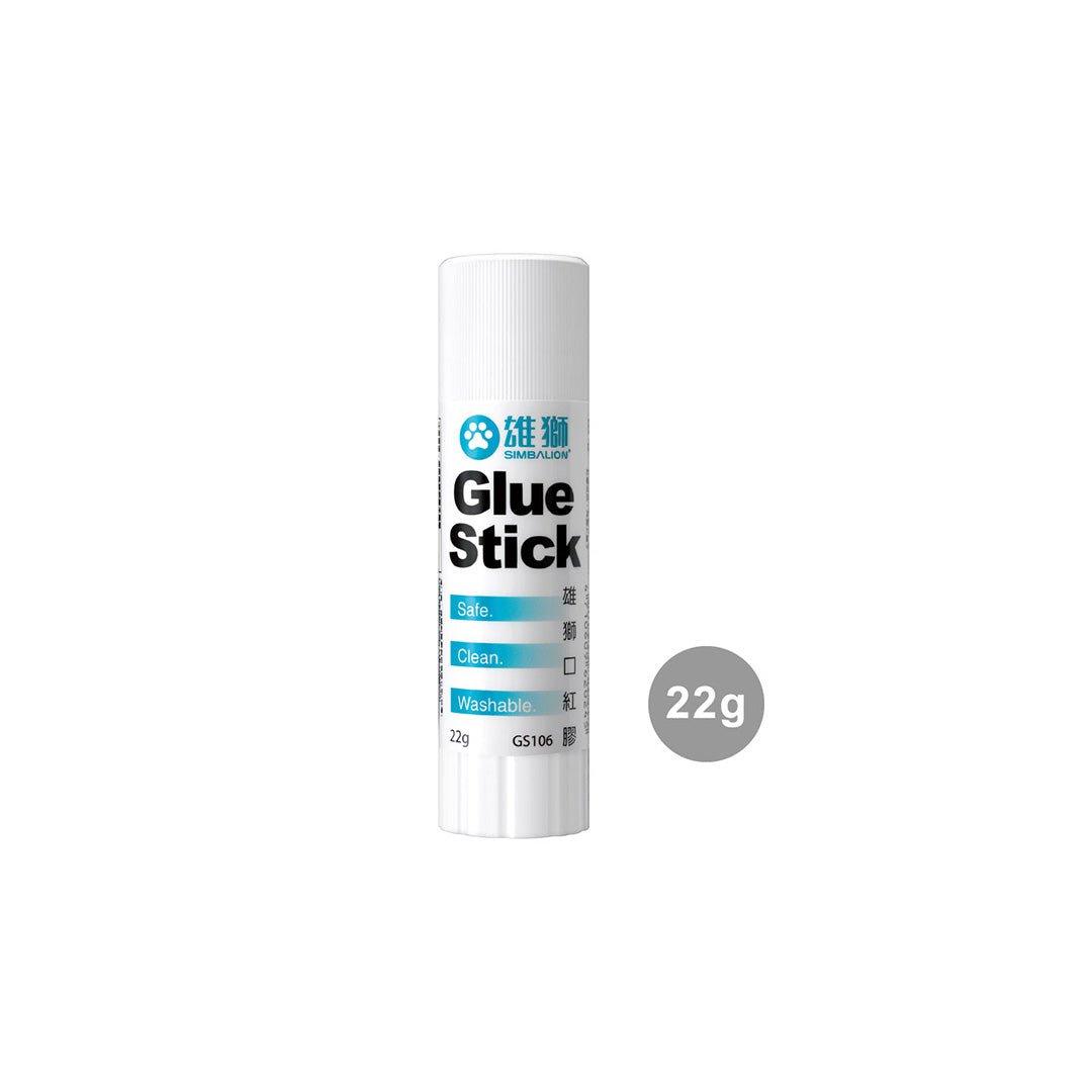 SIMBALION GS-106 GS-104 Glue Stick Lipstick Glue Single 22g 8g Office Stationery - CHL-STORE 
