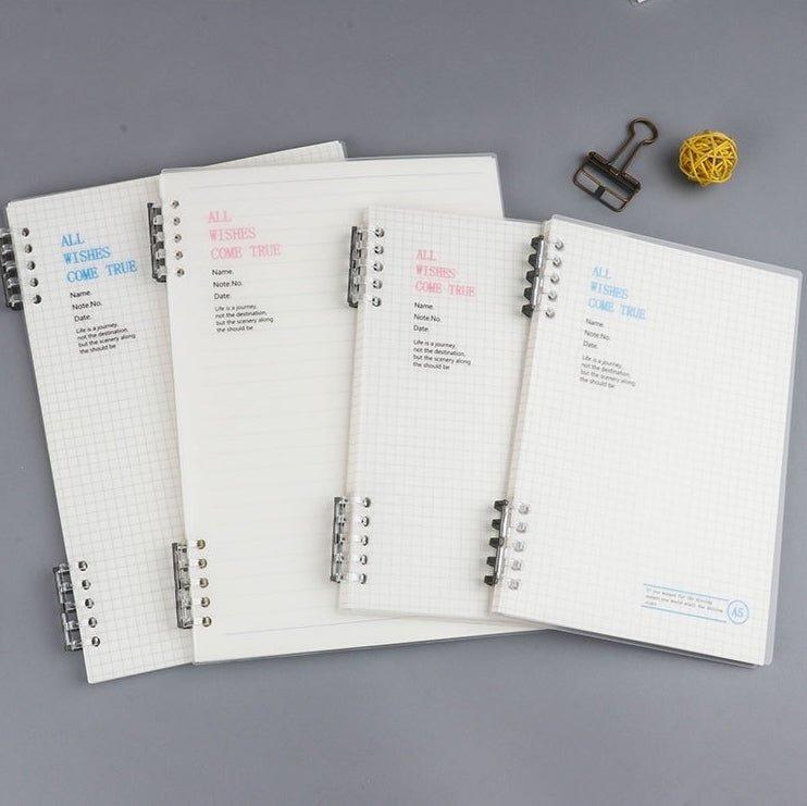 Frosted PP Loose-Leaf Notebook: Durable, Stylish, and Easy to Flip –  CHL-STORE