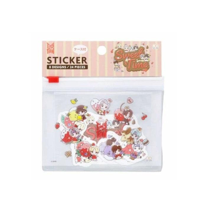 Sticker SUN-STAR BTS BTS Sticker TinyTAN Part 2 Decorative Sticker Pack SWEET TIME Celebrity Collection Teen Student School Stationery S85846 - CHL-STORE 