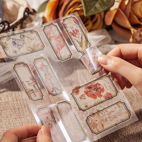 Strangerland PET Stickers Silence as a Mystery Series Retro Styling Stickers Decoration NP-000117 - CHL-STORE 