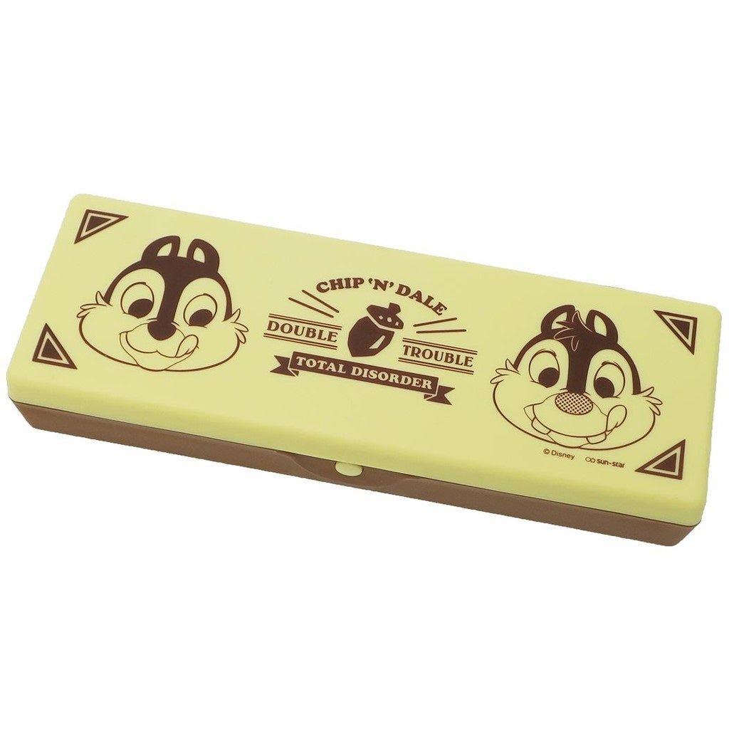 Sun-star Disney Lightweight Pencil Case Mickey Minnie Chichititi Snoopy Chip 'n' Dale Pencil Case Pencil Box - CHL-STORE 