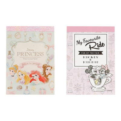 SUN-STAR Disney Princess Mickey Minnie Note Paper MEMO mini - CHL-STORE 