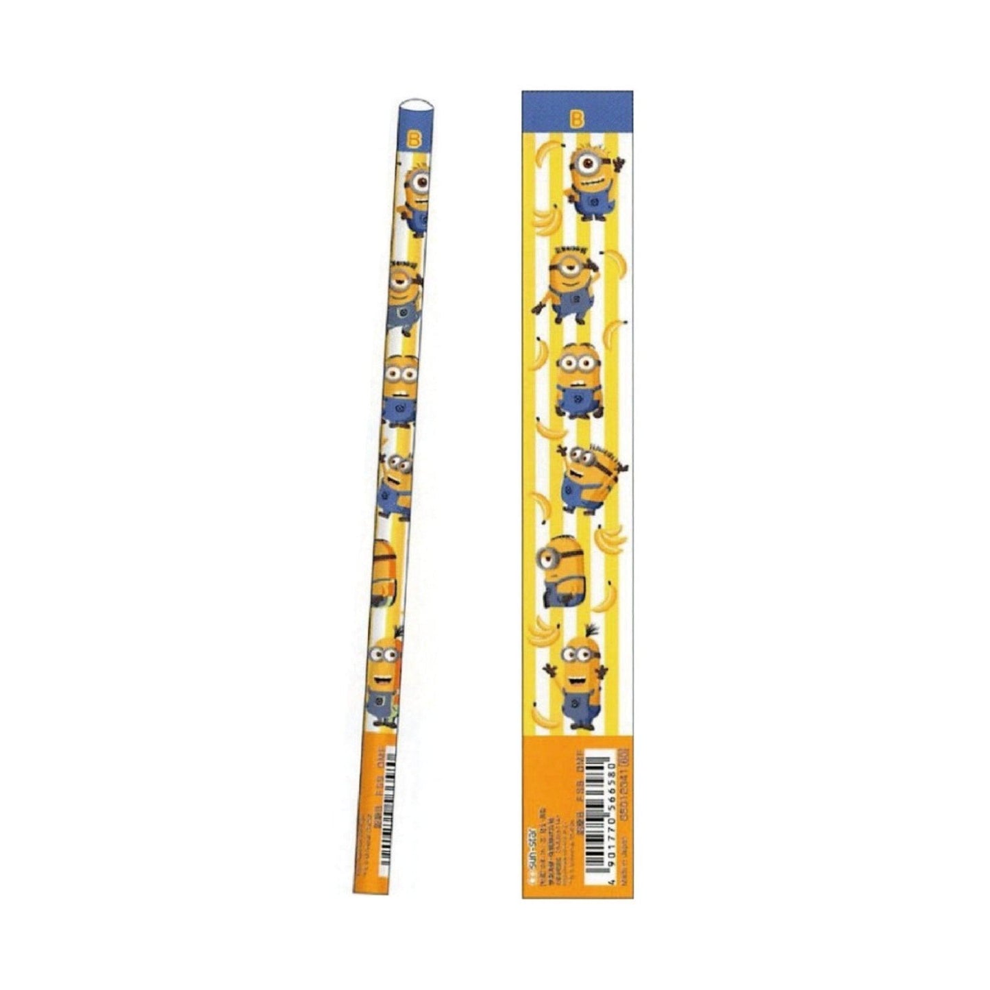 SUN-STAR Fancy Style Series Minions Pencil B Pencil 2B Wooden Pencil Children's Pencil - CHL-STORE 