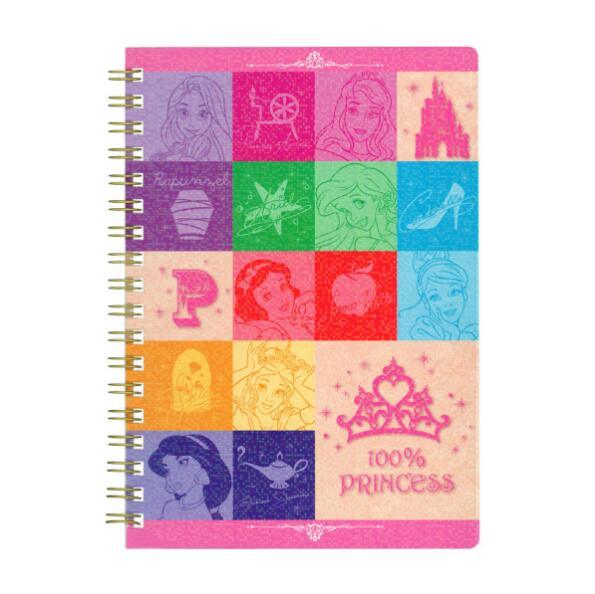 Sun-Star S2623536 Notebook Disney Princess B6 80 pages Lined notebook Peach Color - CHL-STORE 