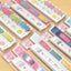 Sun-star S28085 Long Sorting Notes N-time sticker MEMO 75pcs Japanese stationery - CHL-STORE 