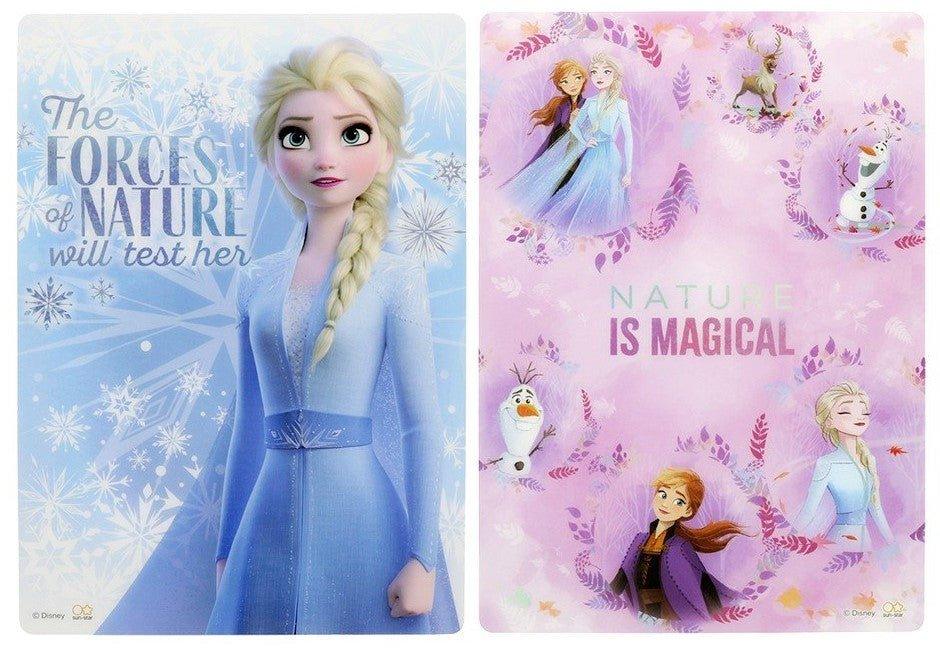 Sun-Star S4137 Frozen 2 Pencil board Anna Elsa Olaf Blue Color Pink Color - CHL-STORE 