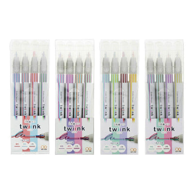 SUN-STAR S45407 twiink two-color line water-based pen key pen marker pen four-color group set - CHL-STORE 