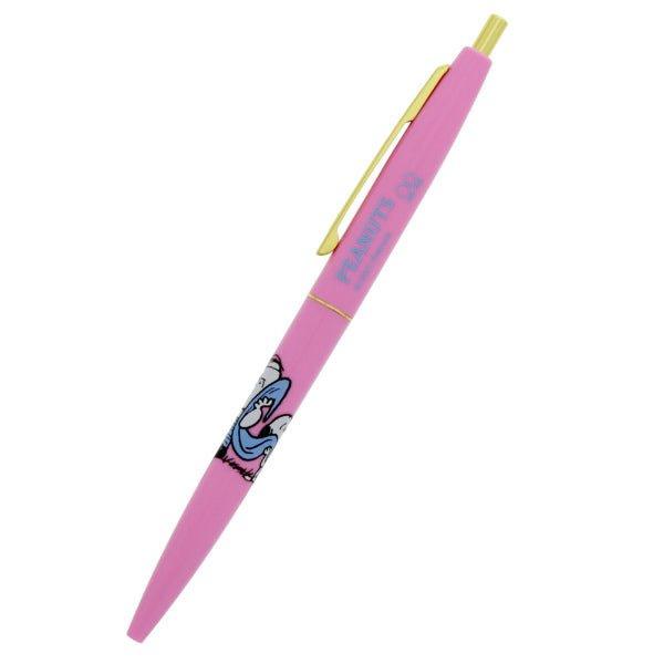 SUN-STAR x BIC Cute Snoopy 0.5mm Black Ink Oil Pen Ball Pen Vintage color - CHL-STORE 