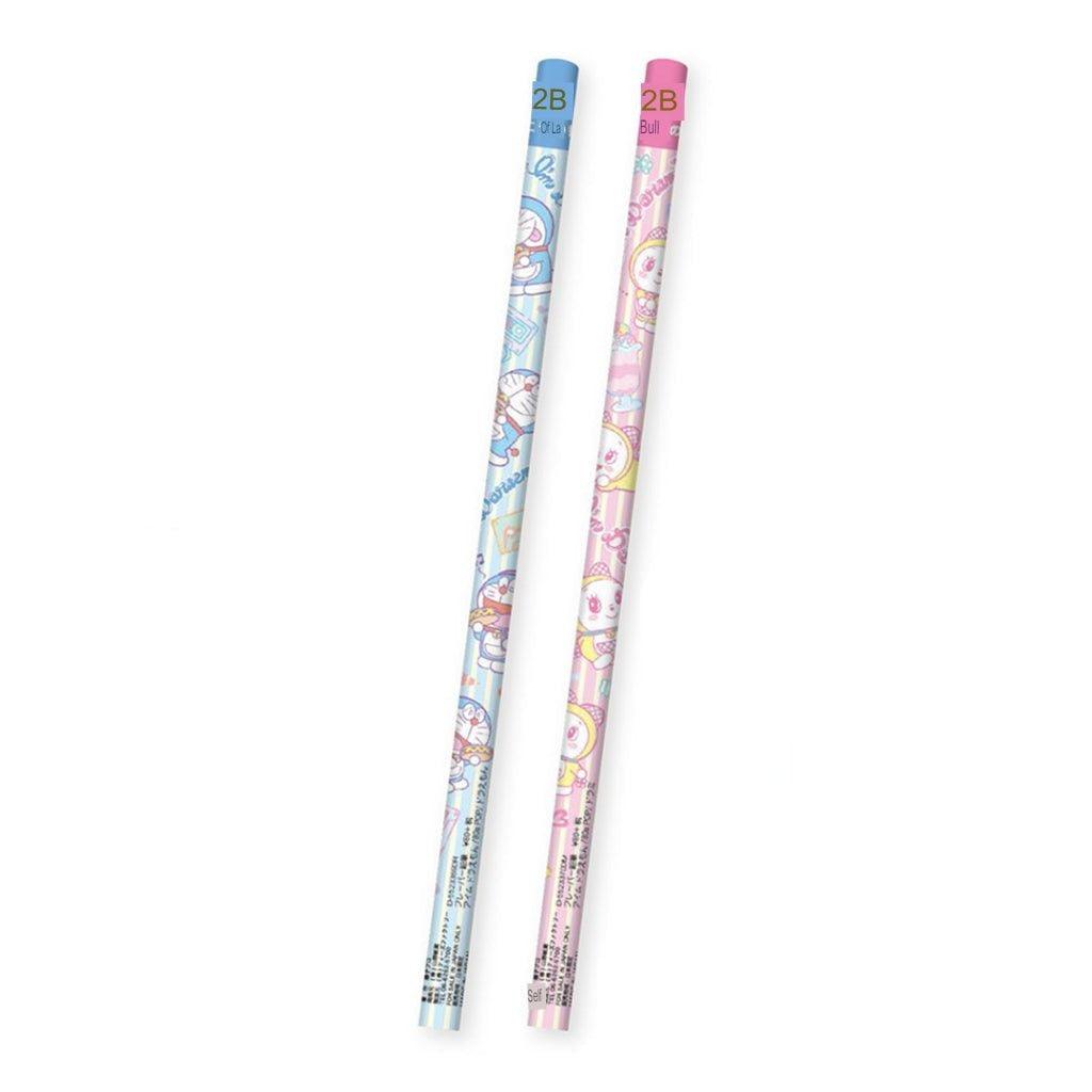 T'S FACTORY ID-5523370DM Doraemon Perfume Pencil Wooden Pencil 2B Pencil Tinkerbell Pink Rod - CHL-STORE 