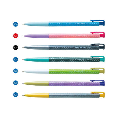 TOWO Macaron Color Oil Pen 0.38mm Cute Candy Color Ball Pen OP-101 Dot Design - CHL-STORE 
