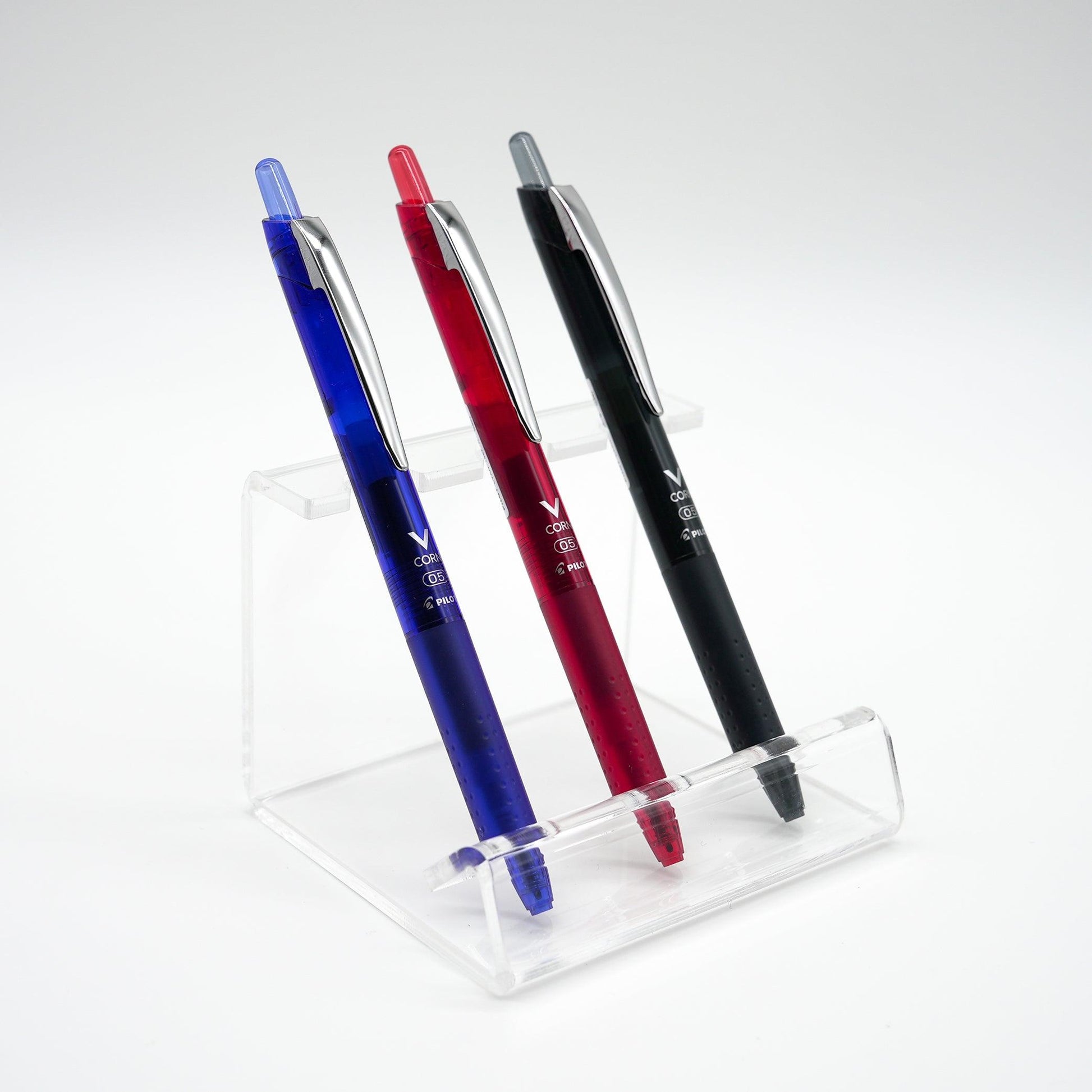 Transparent acrylic pen holder Transparent acrylic pen display stand Acrylic transparent pen holder Transparent brush holder Transparent display pen holder Transparent pen storage rack - CHL-STORE 