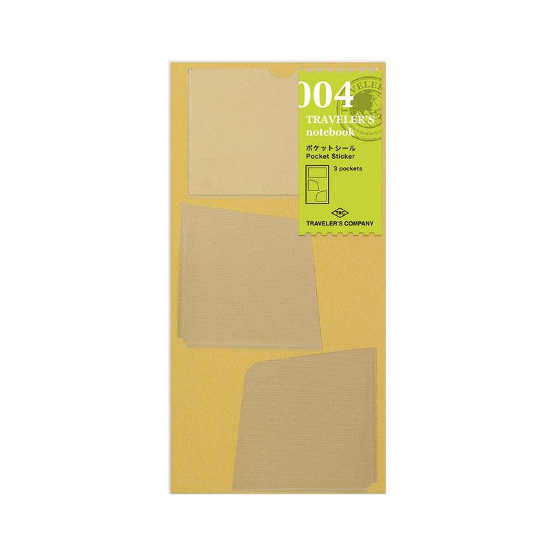 Travel Notebook Pocket Sticker 004 - CHL-STORE 