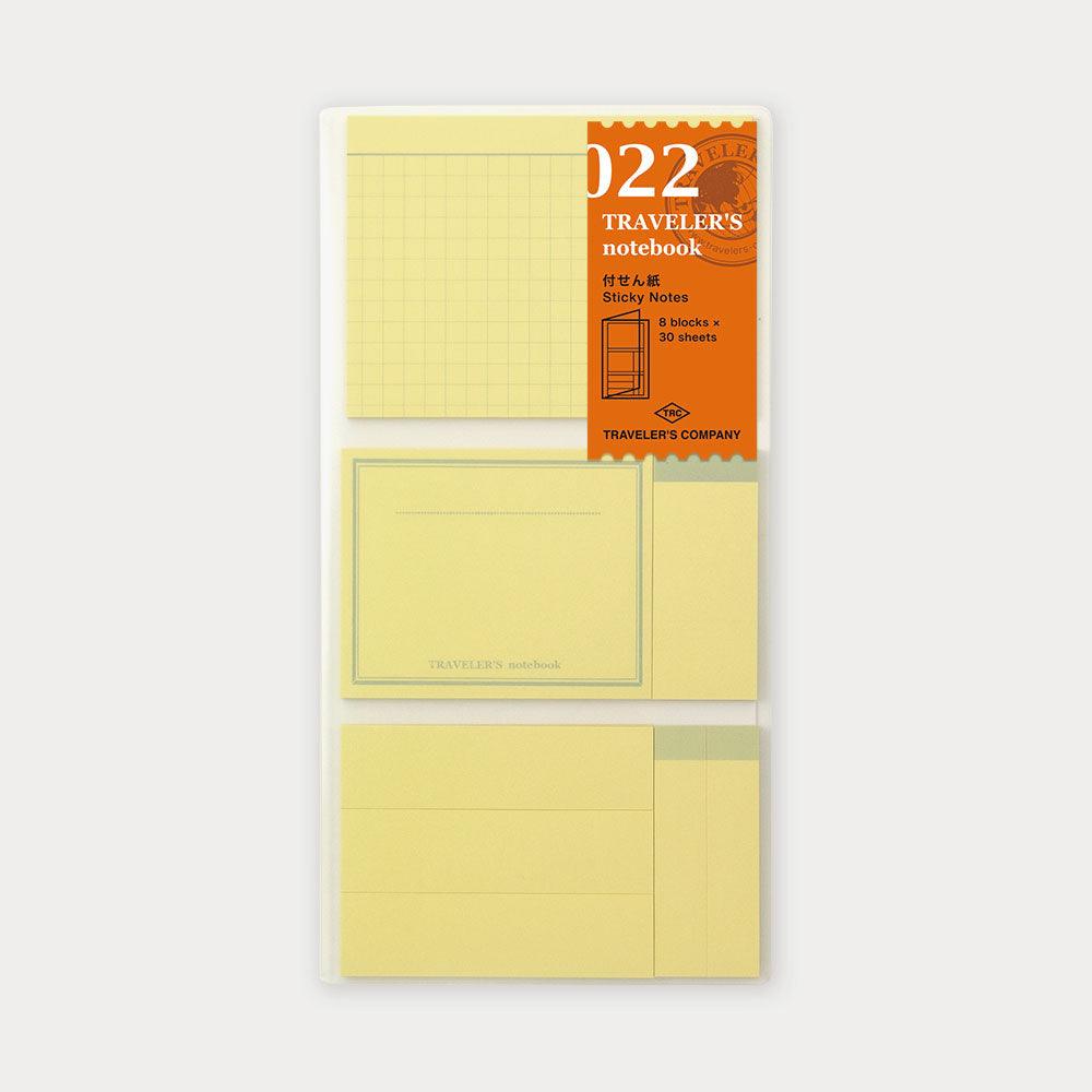 Traveler's Notebook Regular size inner core post-it note 022 - CHL-STORE 
