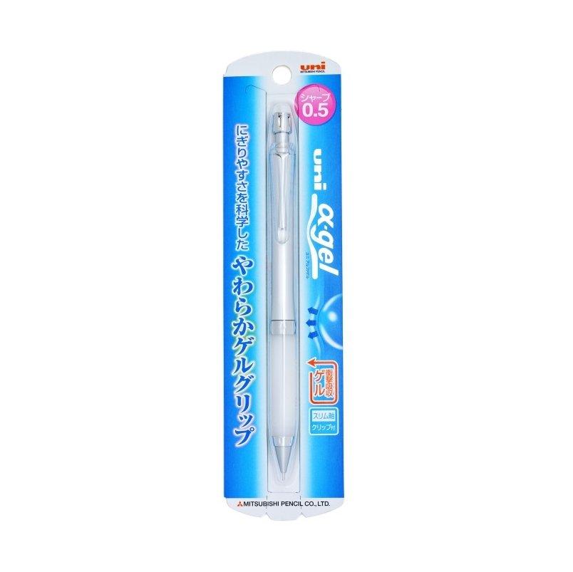 UNI M5-807GG Alpha Mechanical Pencil Automatic Pencil Automatic Pen Jelly Pen 0.5mm White Color - CHL-STORE 