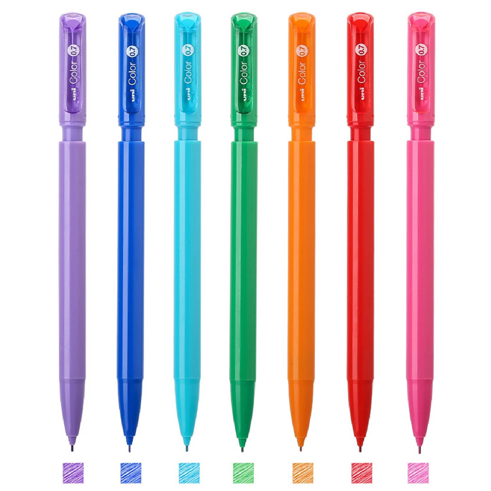UNI M5102C 0.5mm automatic pencil press automatic pen not easy to break colorful pencil lead - CHL-STORE 