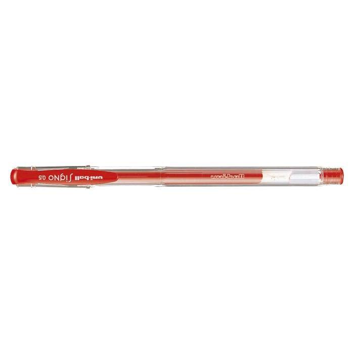 UNI Mitsubishi Signo UM-100 0.5mm Gel Pen Ballpoint Pen Red Color - CHL-STORE 