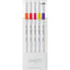 UNI PEMSY5C signature pen Sharpie marker EMOTT 5 color water-based pen - CHL-STORE 