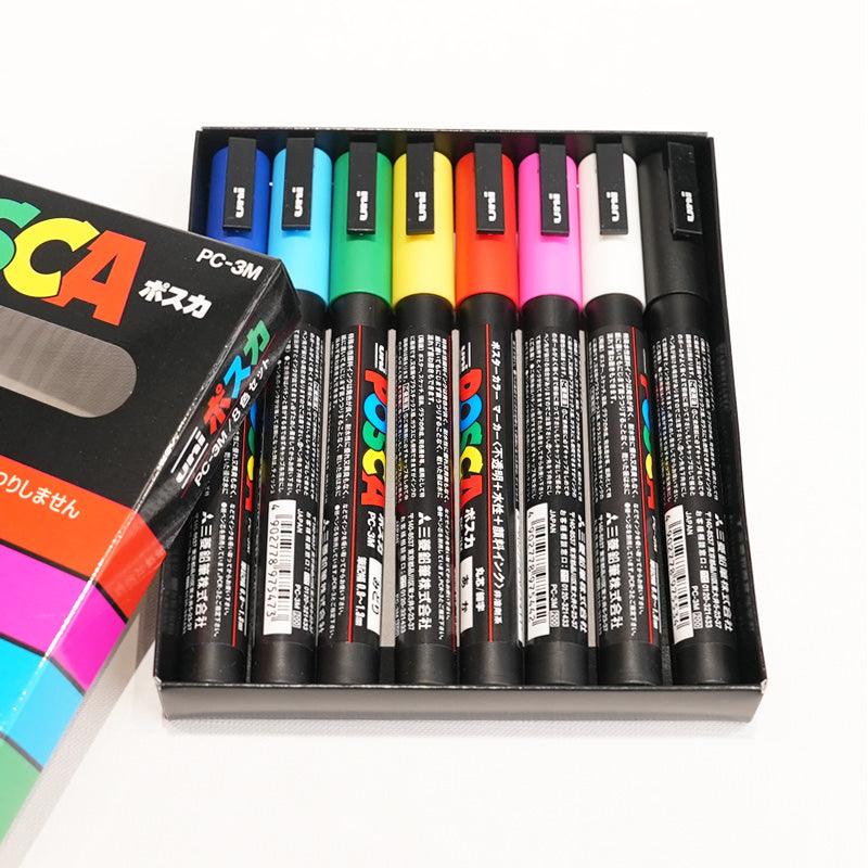 UNI POSCA Water-Based Marker Pen Colors – CHL-STORE