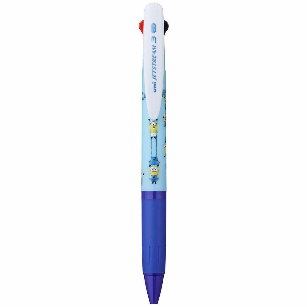 UNI SXE3504M05MIT JETSTREAM Limited Minions three-color pen ballpoint pen 0.5mm ball pen - CHL-STORE 