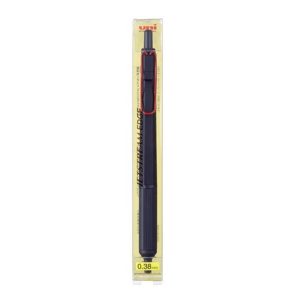 UNI SXN100328 JETSTREAM EDGE 0.28MM ultra-fine ballpoint pen black gold - CHL-STORE 