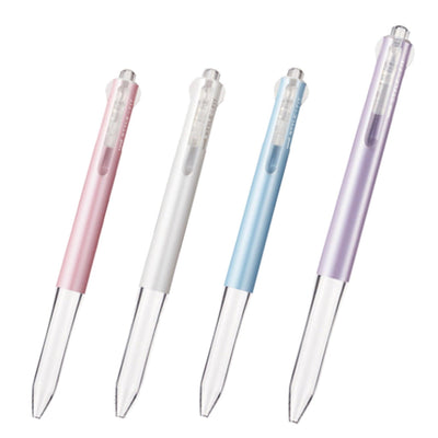 UNI UE4H-227P STYLE-FIT Four-color Multifunctional Pen Pen tube white blue - CHL-STORE 