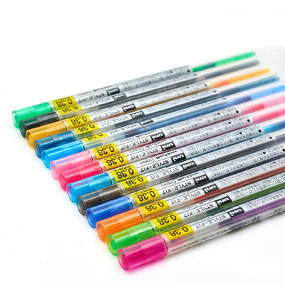 UNI UMR-109 Style FIT Happy Pen Multicolor Pen Series Gel Pen 0.5mm 0.38mm Refill - CHL-STORE 