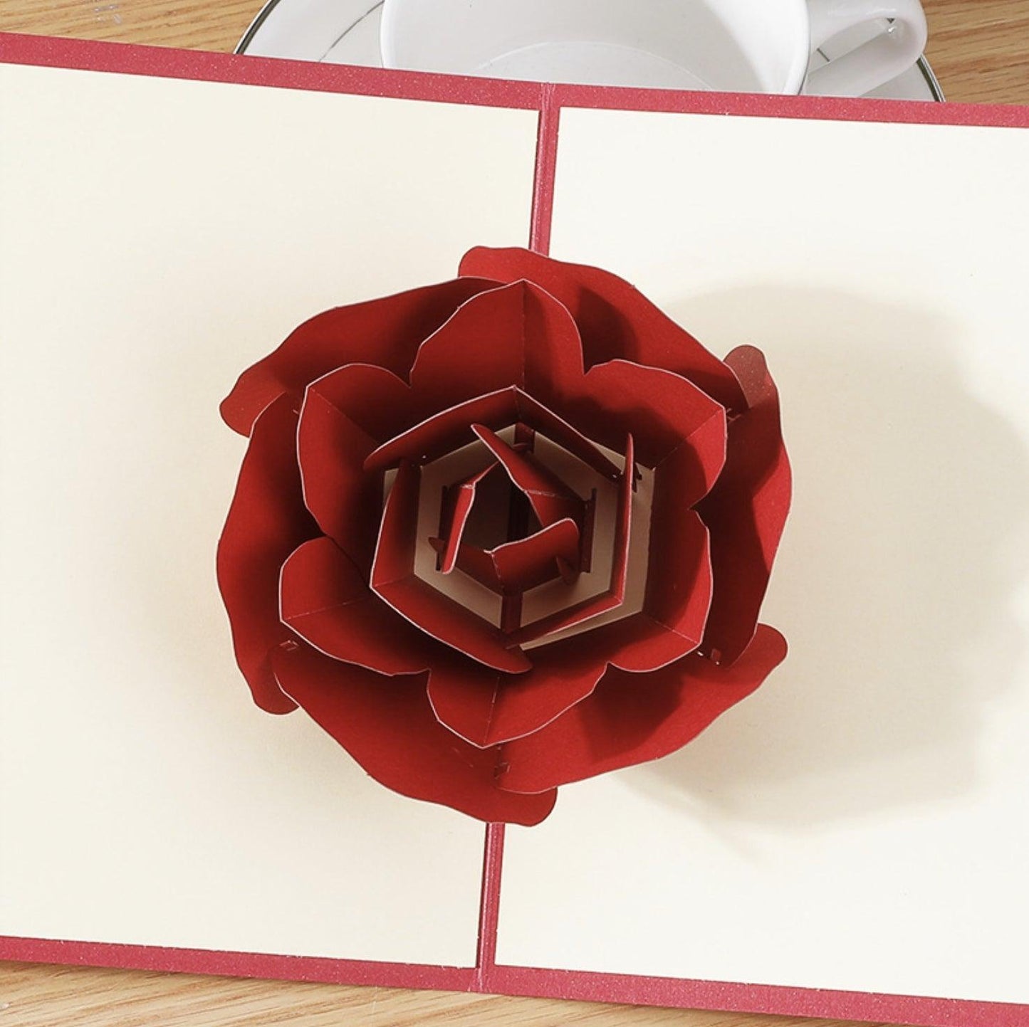 Valentine's Day greeting card confession 3D three-dimensional paper carving Festival greeting card NP-050014 - CHL-STORE 