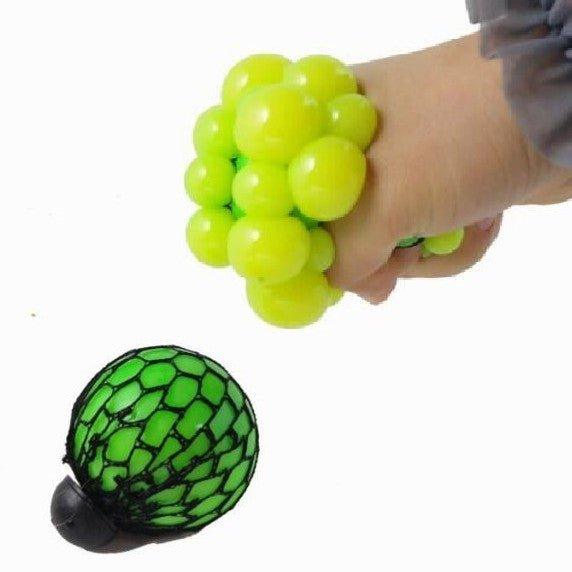 Vent Toy Grape Modeling Ball Decompression Creative Water Polo Toy Pinch Decompression Vent Grape Ball 5cm Color Random Shipment NP-H7TOO-901 - CHL-STORE 