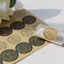 Vintage cowhide sticker sealing sticker round sticker 20 stickers/sheet NP-000103 - CHL-STORE 