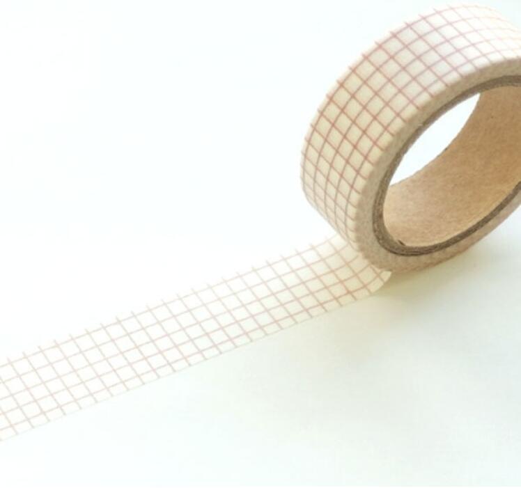 W-craft W02-MK-T00 15mm series paper tape W02-MK geometric pattern stripes Plaid dots - CHL-STORE 