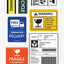 Wannathis Korea creative label stickers pvc waterproof seamless decorative stickers NP-000086 - CHL-STORE 