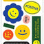 Wannathis Korea creative label stickers pvc waterproof seamless decorative stickers NP-000086 - CHL-STORE 