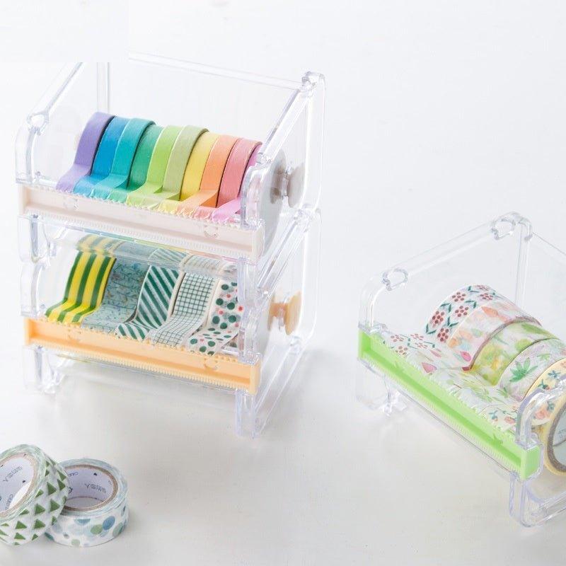 Washi Cutter Tape Holder Washi Tape Cutter Color Random - CHL-STORE 