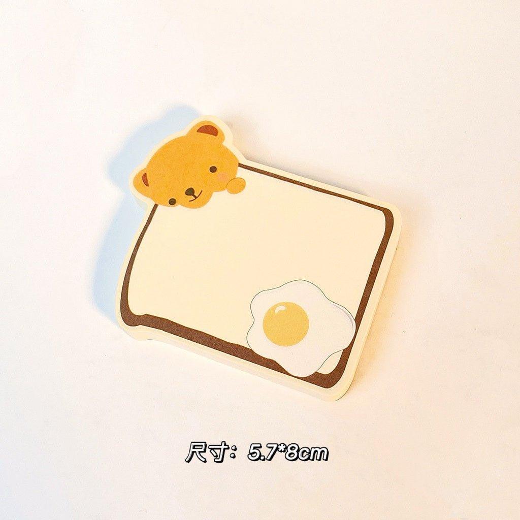 Yilan Cute cartoon sticky notes Animal sticky notes Modeling sticky notes Note stickers Index stickers - CHL-STORE 