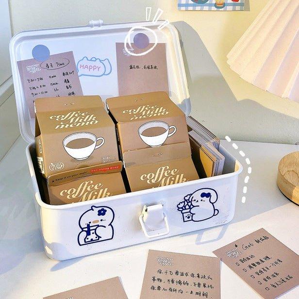 Yilan Milk Carton Extract Portable Notes creative sticky notes NP-030040 - CHL-STORE 