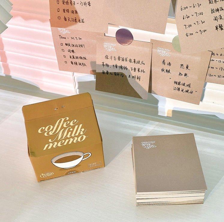 Yilan Milk Carton Extract Portable Notes creative sticky notes NP-030040 - CHL-STORE 