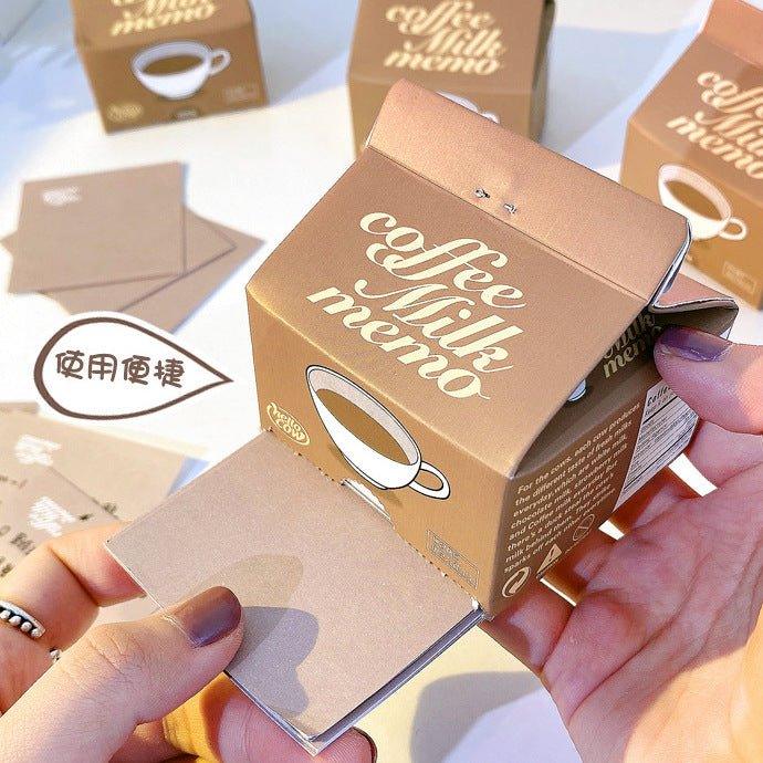 Yilan Milk Carton Extract Portable Notes creative sticky notes NP-030040 - CHL-STORE 