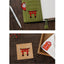 Yoshino Shrine Series Blessing Embroidery Sticker Omamori Embroidery Sticker Japanese Style Embroidery Sticker Embroidery Sticker Lucky Cat Daruma Torii Gate Omamori NP-H7TAY-934 - CHL-STORE 