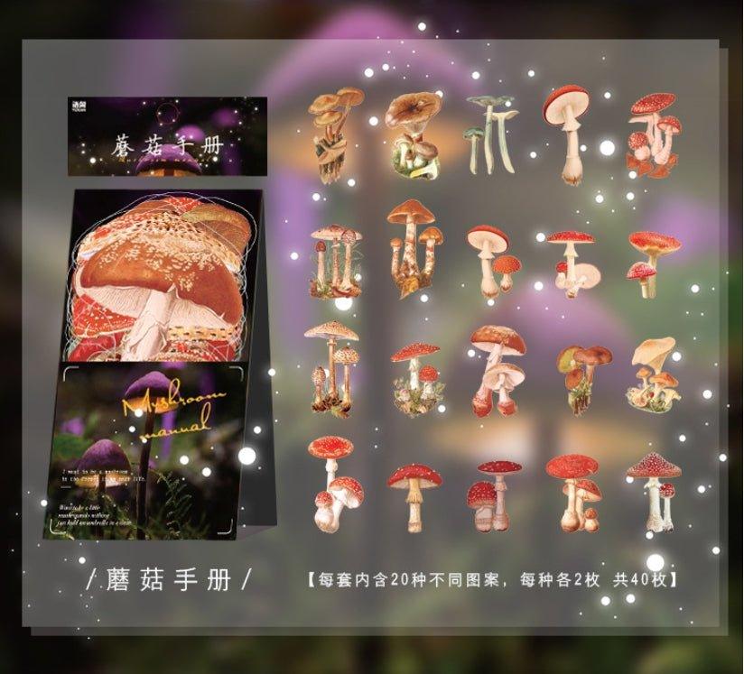 Yuxian PET Sticker Pack Yesterday's Flower House Series Decorative Stickers NP-000115 - CHL-STORE 