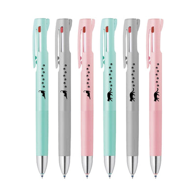 Zebra B3AS88 BLEN series three-color limited limited 0.5MM oil pen three-color pen cat stretches cat walking - CHL-STORE 