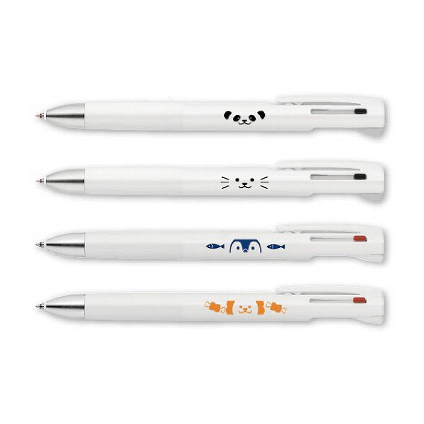 ZEBRA BLEN animal limited series 0.5mm 0.7mm 3-color medium oil pen 2+1 medium oil pen - CHL-STORE 
